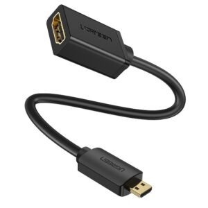 20134 Micro HDMI Male to HDMI Female Cable