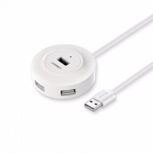 20270 USB 2.0 4-Port Hub White