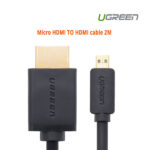 Micro HDMI TO HDMI cable 2M (30103)