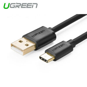 USB 2.0 Type A Male to USB 3.1 Type-C Male Charge & Sync Cable - White 1M (30165)