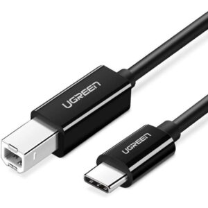 USB-C to USB 2.0 Print Cable 2m (Black) 50446