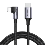 60765 90 Degree USB-C to iPhone 8-pin Cable 2M