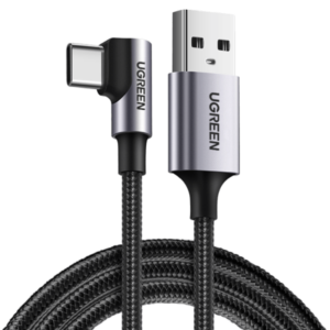 70255 USB-A to 90 Degree Angle USB-C Cable