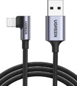 70733 USB-A to 8-pin iPhone Cable 90 Degree 2M