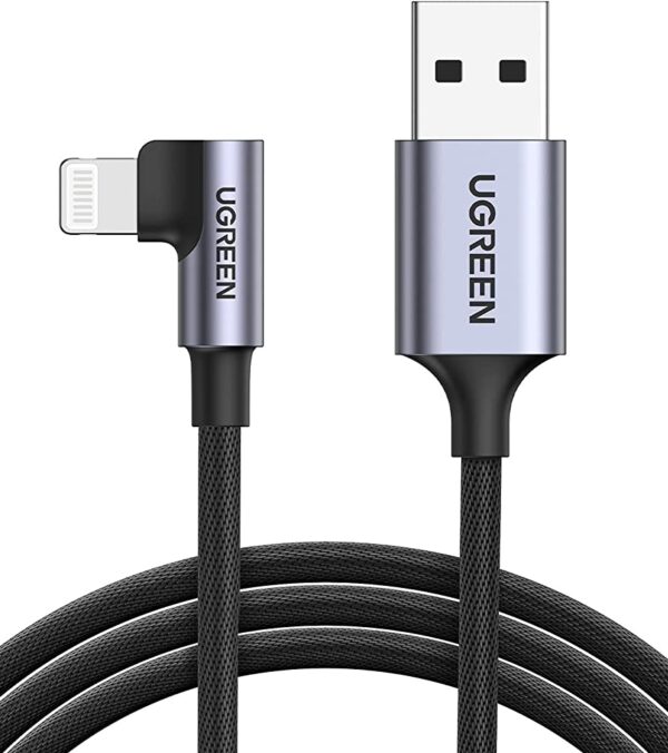 70733 USB-A to 8-pin iPhone Cable 90 Degree 2M