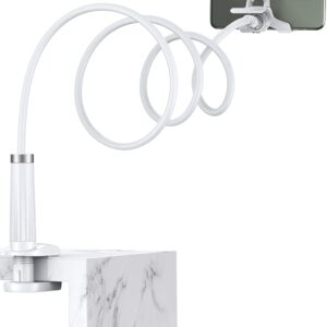 80515 Universal Phone Holder With Long Arm Silver 120cm