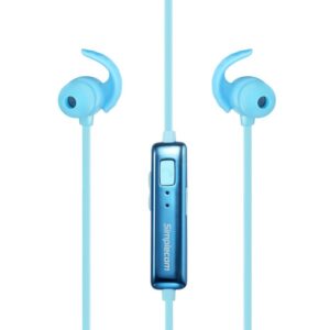 BH310 Metal In-Ear Sports Bluetooth Stereo Headphones Blue