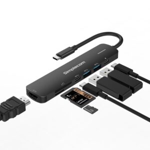 CHT570 USB-C SuperSpeed 7-in-1 Multiport Hub Adapter HDMI 2.0 Docking Station