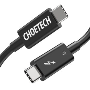 A3009 USB Type C Thunderbolt 3 Cable 5K/60Hz 40Gbps 0.8M Black