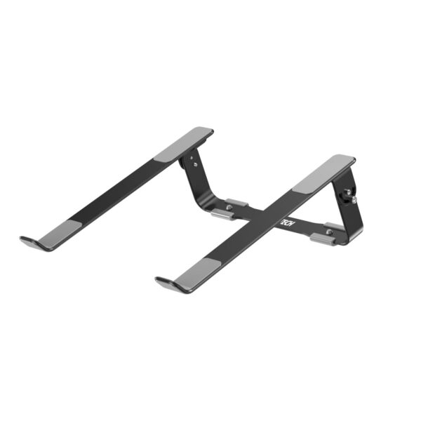 H033 Detachable Aluminum Cooling Laptop Stand Grey