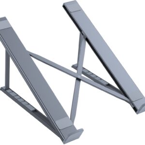 H055-GY Aluminum Foldable Laptop Stand