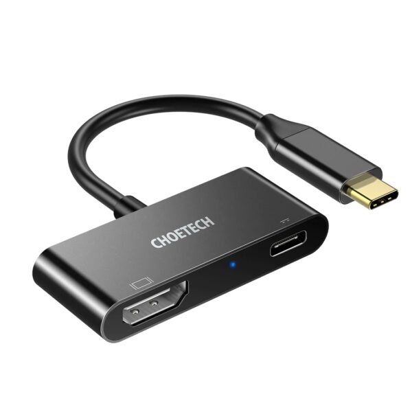 HUB-M03 USB-C To HDMI Adapter(4K@60hz) with 60W PD Charging Port