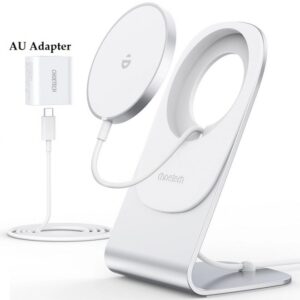 MA00117-SL MagLeap Magnetic Wireless Charger with Stand and AC Adapter