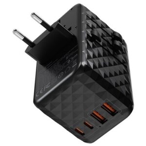 PD6028 2C+2A+AC 5 Ports GaN Tech PD100W Travel Wall Charger