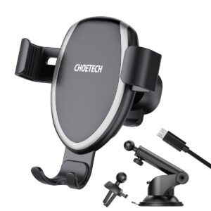 T536-S Fast Wireless Charging Car Mount Phone Holder