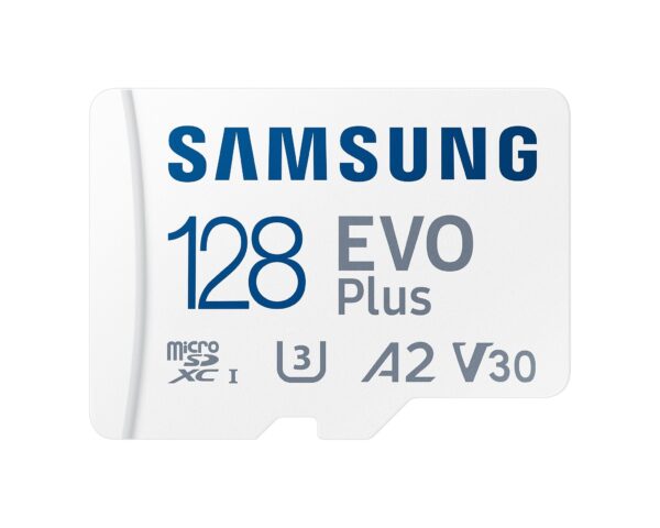 128GB MB-MC128KA EVO Plus microSD Card 130MB/s with Adapter