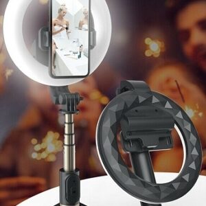 Q07 Bluetooth Ring Light Selfie Stick  + Tripod stand