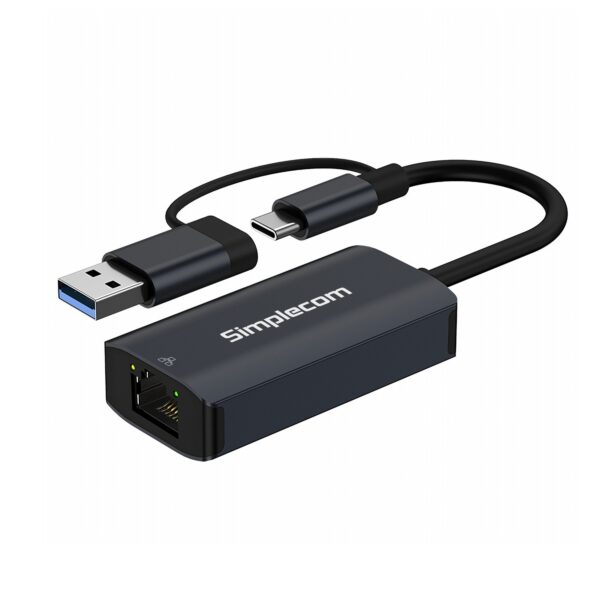 NU315 USB-C and USB-A to Gigabit Ethernet Adapter