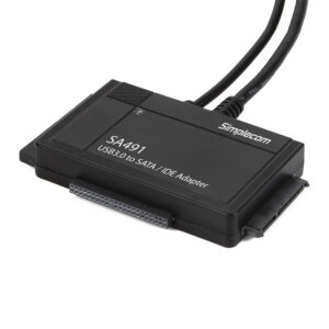 SA491 3-IN-1 USB 3.0 TO 2.5"  3.5" & 5.25" SATA/IDE Adapter with Power Supply