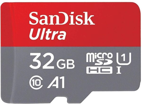 SDSQUA4-032G-GN6MN Micro SDHC Ultra UHS-I Class 10   A1  120mb/s No adapter