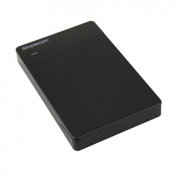 SE203 Tool Free 2.5" SATA HDD SSD to USB 3.0 Hard Drive Enclosure Black