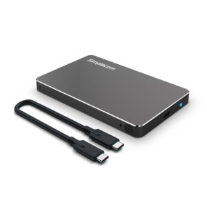 SE219 Aluminium Tool-Free 2.5'' SATA HDD/SSD to USB 3.1 Type C Enclosure Black