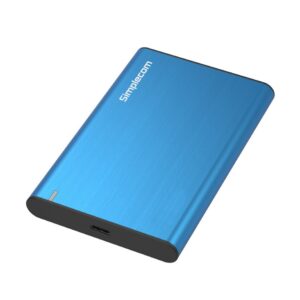 SE221 Aluminium 2.5'' SATA HDD/SSD to USB 3.1 Enclosure Blue