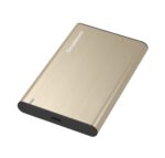 SE221 Aluminium 2.5'' SATA HDD/SSD to USB 3.1 Enclosure Gold