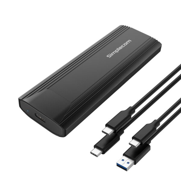 SE504v2 NVMe / SATA Dual Protocol M.2 SSD USB-C Enclosure Tool-Free USB 3.2 Gen 2 10Gbps