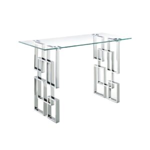 Royale Silver Console Table