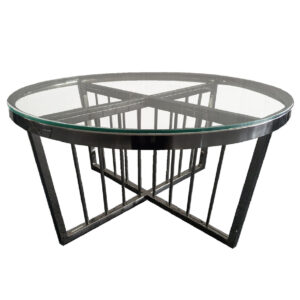 Serena Coffee Table - CLEARTOP - 95cm Black