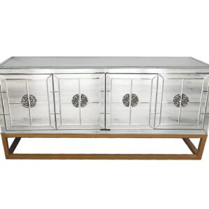 Athens Mirrored Buffet Table -Gold