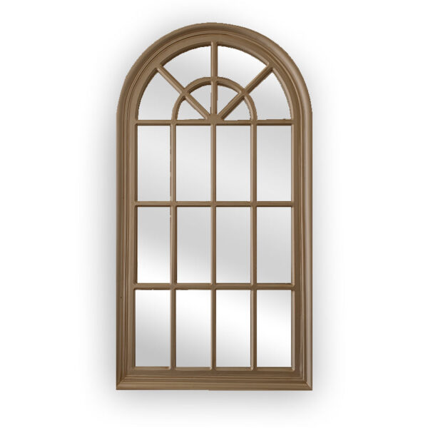 Window  Mirror - Taupe Arch 70 CM x 130 CM