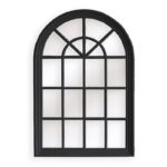 Window  Mirror - Black Arch 100 CM x 150 CM