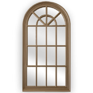 X-Large Window  Mirror - Taupe Arch 100 CM x 180 CM