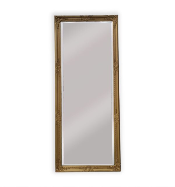 French Provincial Ornate Mirror - Country Gold - Medium 70cm x 170cm