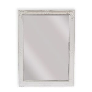 French Provincial Ornate Mirror - White - Small 80cm x 110cm