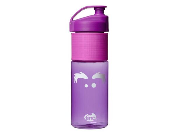 Flip Top Water Bottle : Purple