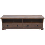 Florence  ETU Entertainment TV Unit 180cm 2 Drawer Solid Mango Timber Wood