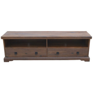 Florence  ETU Entertainment TV Unit 180cm 2 Drawer Solid Mango Timber Wood