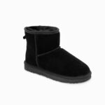 Ugg Boots Genuine Australian Sheepskin Unisex Mini Classic Suede (Black  EU39)