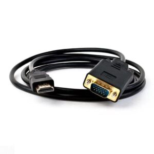 1.8M 6 Feet HDMI Male to VGA Male Cable for Computer  Laptop  PC  Monitor ETC