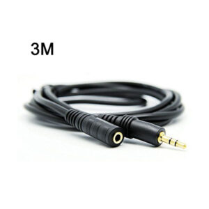 Stereo Audio Headphone Extension Cable 3.5mm Male to 3.mm Female