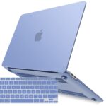 Suitable for  MacBook Air 13 Inch Case 2022 2021 2020 2019 2018  A1932  A2179  A2337 Shell Case Keyboard Cover lavender Grey