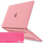 MacBook Air 13 Inch Case 2020 2019 2018  A1932  A2179  A2337 Shell Case Keyboard Cover Pink