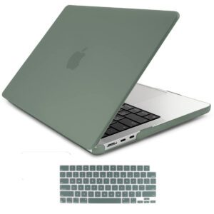 Suitable for  2023 2022 MacBook Air 13 inch case M2 Model A2681 Hard Shell Case Keyboard Cover Midnight Green