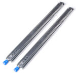 26in Pair 150KG Heavy Duty Drawer Slides Rails Runners Locking Ball Bearing