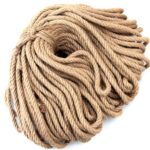 50m Sisal 10mm Rope Natural Twine Cord Thick Jute Hemp Manila  Crafting Home Decor