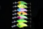 7x 9cm Popper Crank Bait Fishing Lure Lures Surface Tackle Saltwater