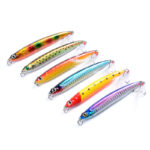 6x Popper Minnow 10cm Fishing Lure Lures Surface Tackle Fresh Saltwater